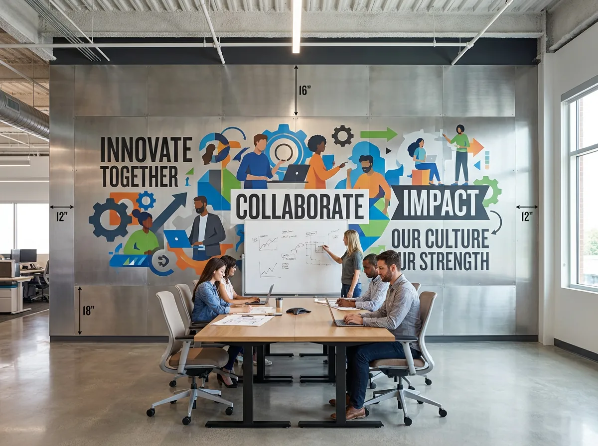 Offices wall print